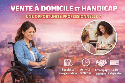 VENTE A DOMICILE ET HANDICAP
